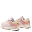 Damenschuhe LIU JO Wonder 501 Sneakers aus Mikrofaser und Mesh in der Farbe Nude