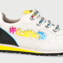 Scarpe Bambino LIU JO Sneakers Me Contro Te colore Off White con Lucine Led