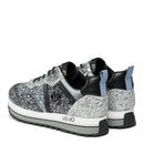 Scarpe LIU JO Maxi Wonder 604 Sneakers Platform con Glitter colore Blu