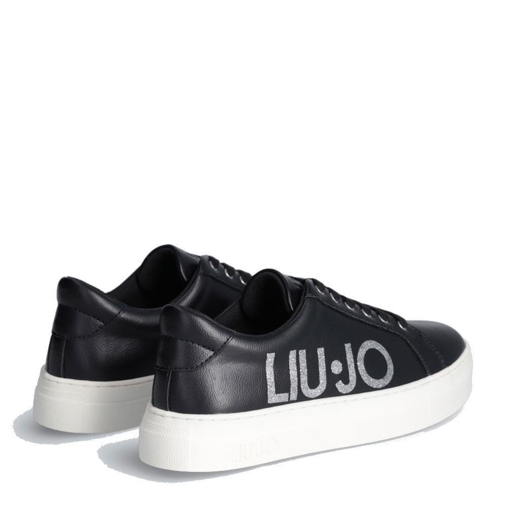 Liu Jo Glitzer Turnschuhe Schwarz LIU JO Alicia 631 Schuhe