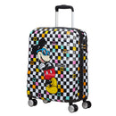 Kabinentrolley 55 cm, 4 Rollen, leicht 2,6 kg – American Tourister Wavebreaker Disney Mickey Check