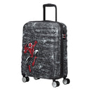 Kabinentrolley 55 cm, 4 Räder, leicht, 2,6 kg – American Tourister Wavebreaker Marvel Spiderman Sketch