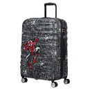 Trolley Medio 67cm 4 Ruote Leggero 3,6kg - American Tourister Wavebreaker Marvel Spiderman Sketch