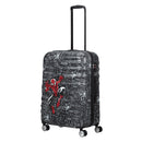Trolley Medio 67cm 4 Ruote Leggero 3,6kg - American Tourister Wavebreaker Marvel Spiderman Sketch