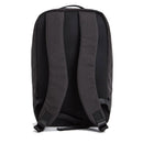 Armani Exchange Herren-Nylonrucksack mit starrer Vorderseite, schwarze Farbe