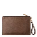 Necessaire Piatto con Maniglia BORBONESE in Tela Rivestita Op Naturale