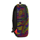 SPRAYGROUND Rucksack mit All Over Rhinestones Trippy Trinity Camo Crystal Aufdruck DLXSF