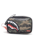 SPRAYGROUND Kulturbeutel mit „$ Pattern Over Camo“-Aufdruck