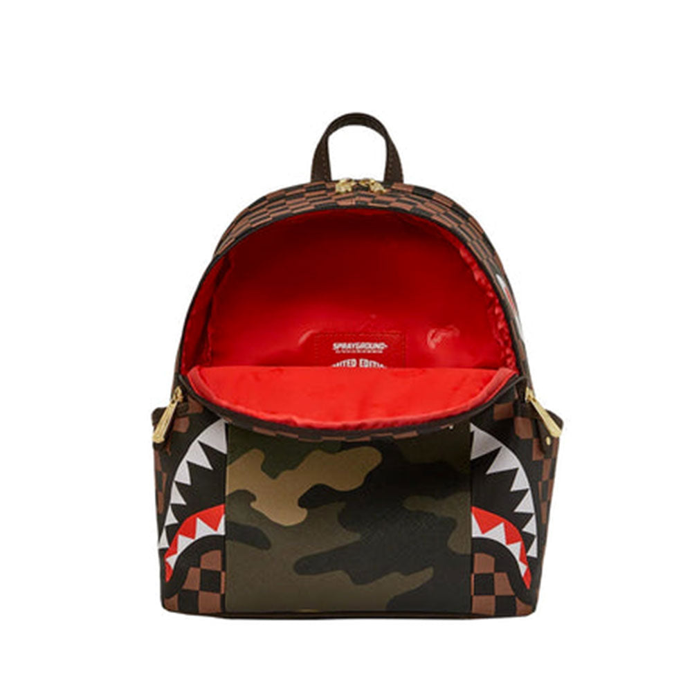 SPRAYGROUND Damenrucksack Sip mit Camo Accent Savage-Aufdruck