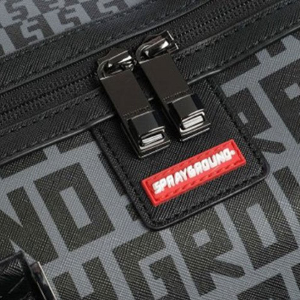 Borsone da Viaggio SPRAYGROUND stampa Spilt Infinity Check