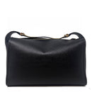 BORBONESE Damenhandtasche, Linie Livre Medium, aus schwarzem Leder