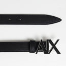 Cintura Donna ARMANI EXCHANGE Colore Nero con Fibbia Logata