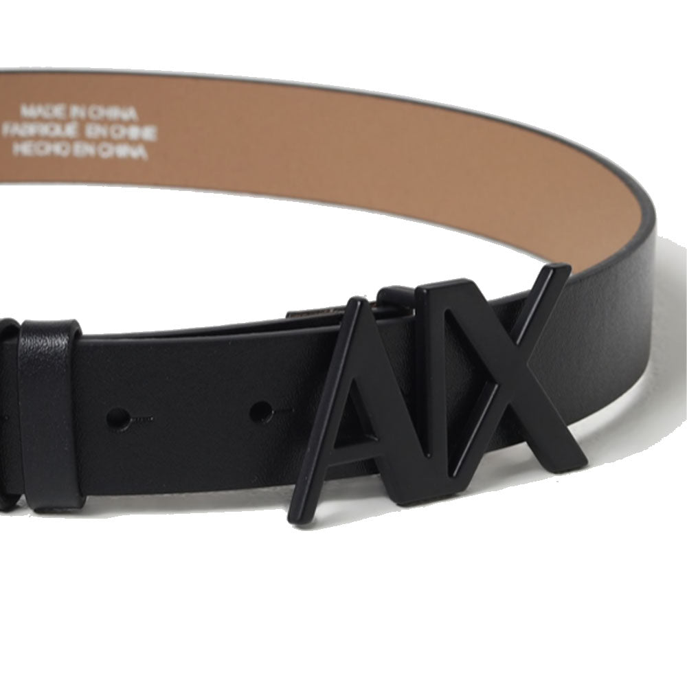 Cintura Donna ARMANI EXCHANGE in Pelle Colore Black