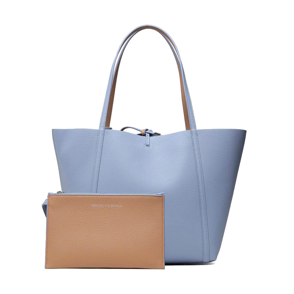 Women's Reversible Shoulder Tote Bag ARMANI EXCHANGE in Shadow and Brush