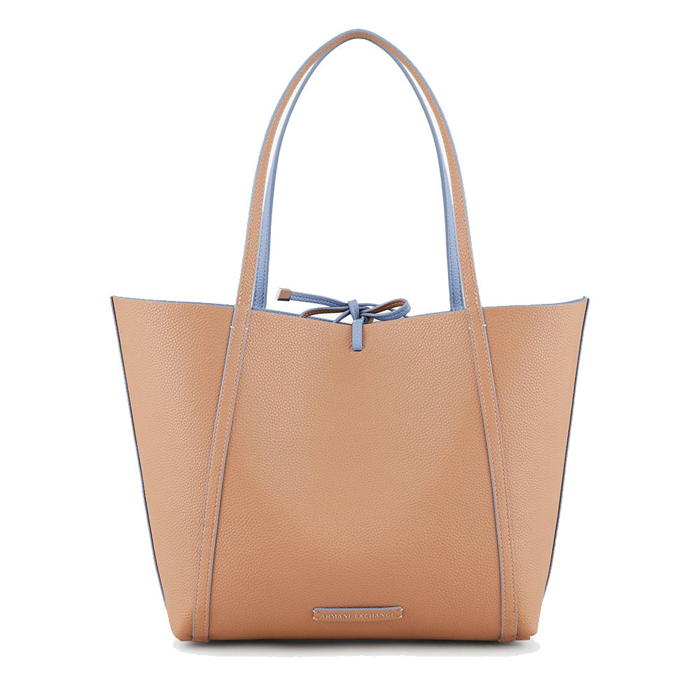 Women's Reversible Shoulder Tote Bag ARMANI EXCHANGE in Shadow and Brush