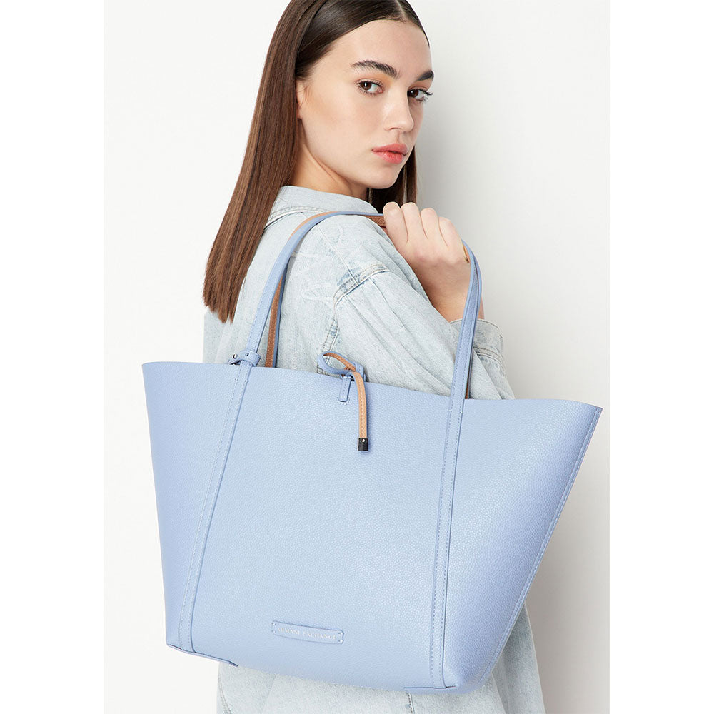 Women's Reversible Shoulder Tote Bag ARMANI EXCHANGE in Shadow and Brush