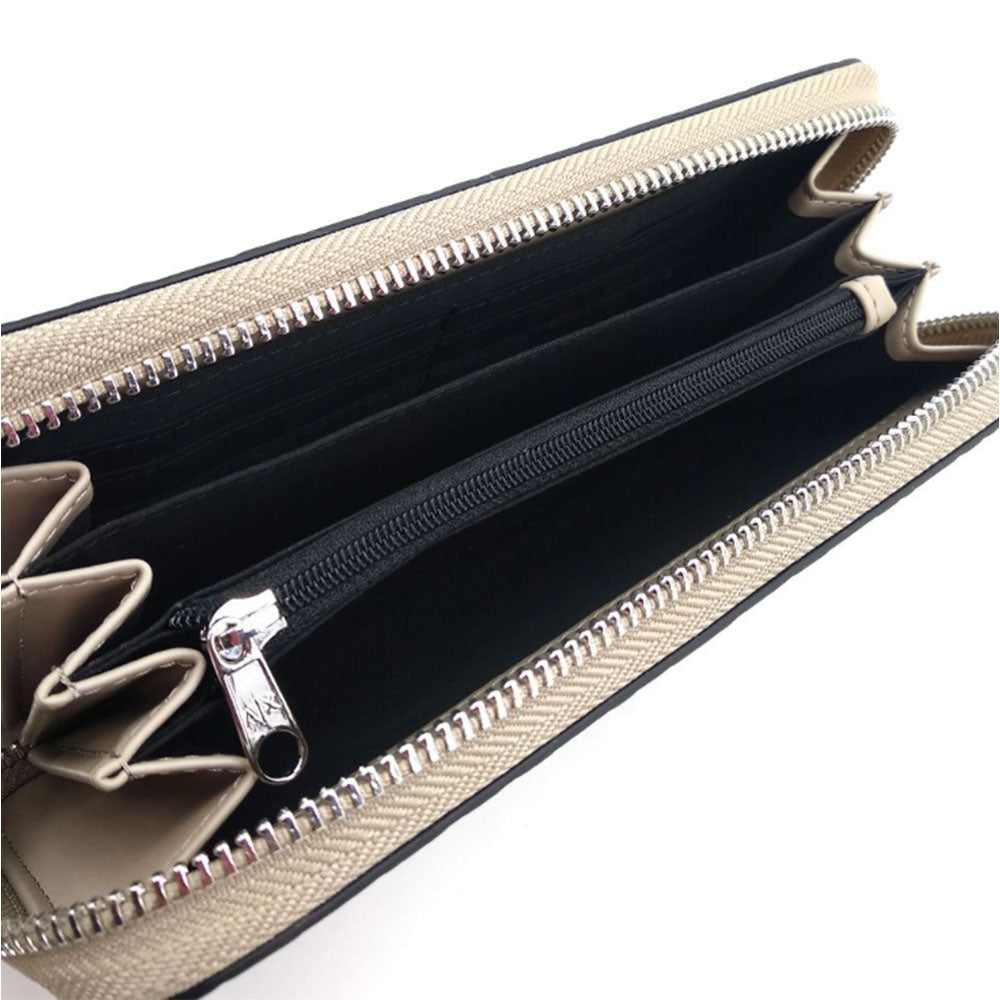 Women's Zip-Around Wallet ARMANI EXCHANGE in Stage