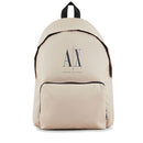 Armani Exchange Herren-Nylonrucksack, Farbe Weißer Pfeffer