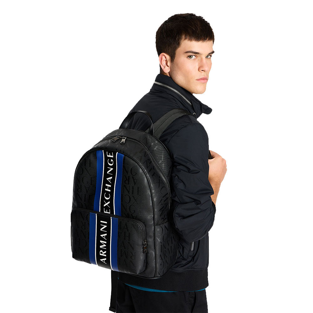 ARMANI EXCHANGE Herrenrucksack Farbe Schwarz – Ultra Marine