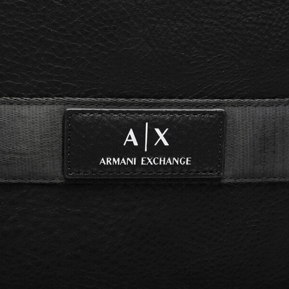 ARMANI EXCHANGE Herrenrucksack aus schwarzem Stoff