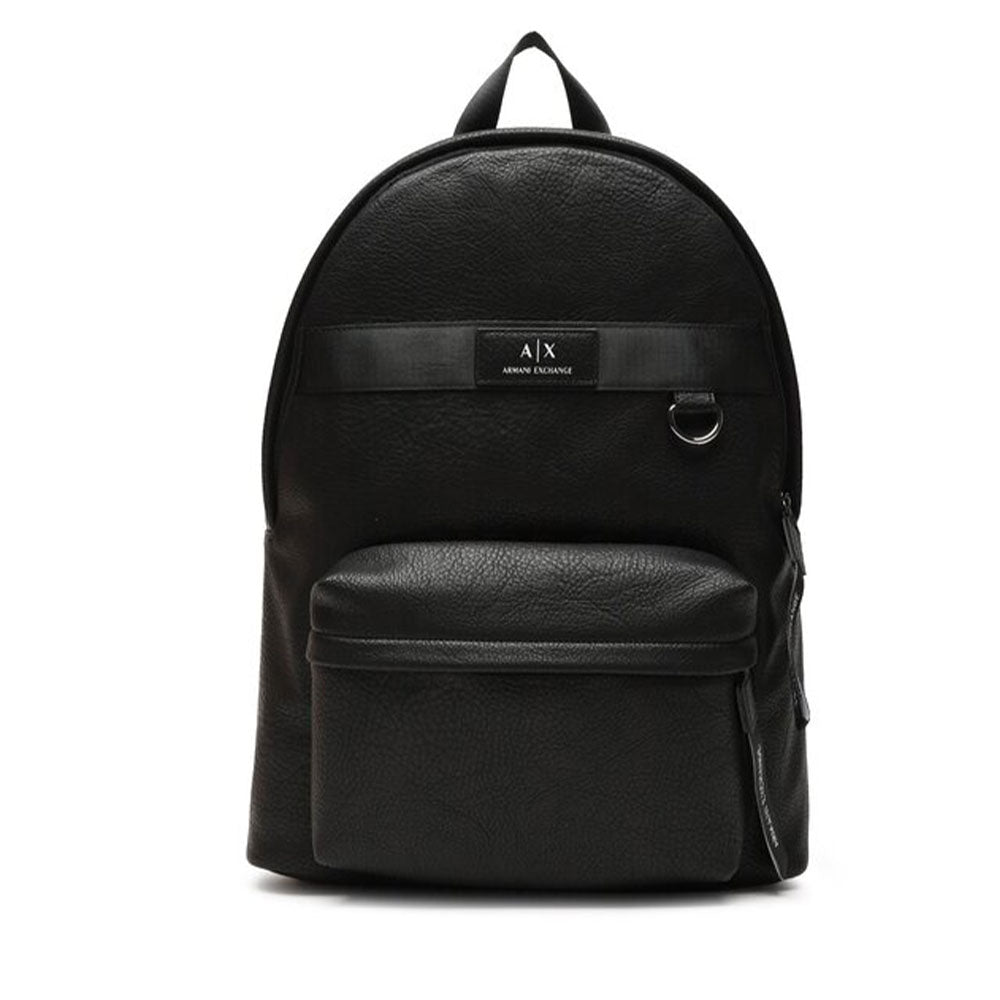 ARMANI EXCHANGE Herrenrucksack aus schwarzem Stoff