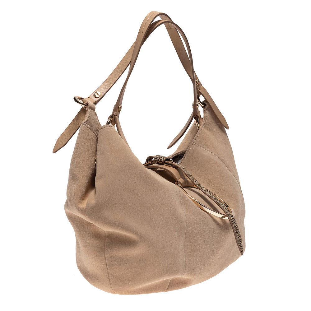 Borsa Tote Donna In Pelle Scamosciata - Grande Capacità, Tracolla, Per Lavoro E Viaggi - Foto 8