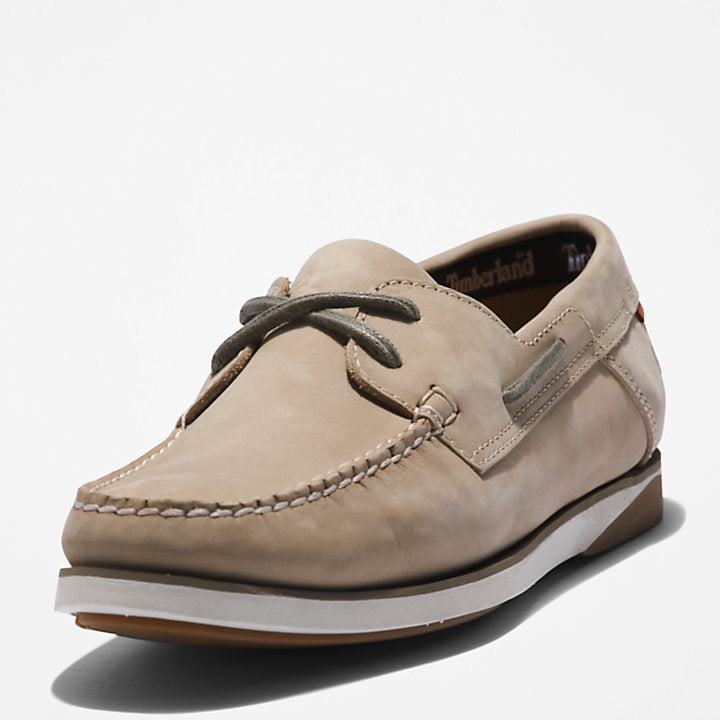 Scarpe Uomo TIMBERLAND linea Atlantis Break Mocassino in Nabuk Light Beige