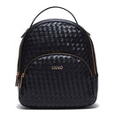 LIU JO Better Damen-Rucksack, gewebt, Schwarz