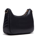 Hobo Bag con Tracolla LIU JO Better Trapuntata Nero con Charm