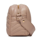 LIU JO Better Quilted Shoulder Bag in Antikrosa mit Charme