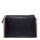 Borsa Donna a Tracolla LIU JO Ecosostenibile con Logo Embossed Nera