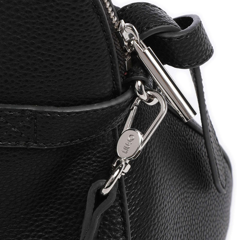 Bugatti Bag LIU JO Ökologische Damentasche mit schwarzem Trommeleffekt