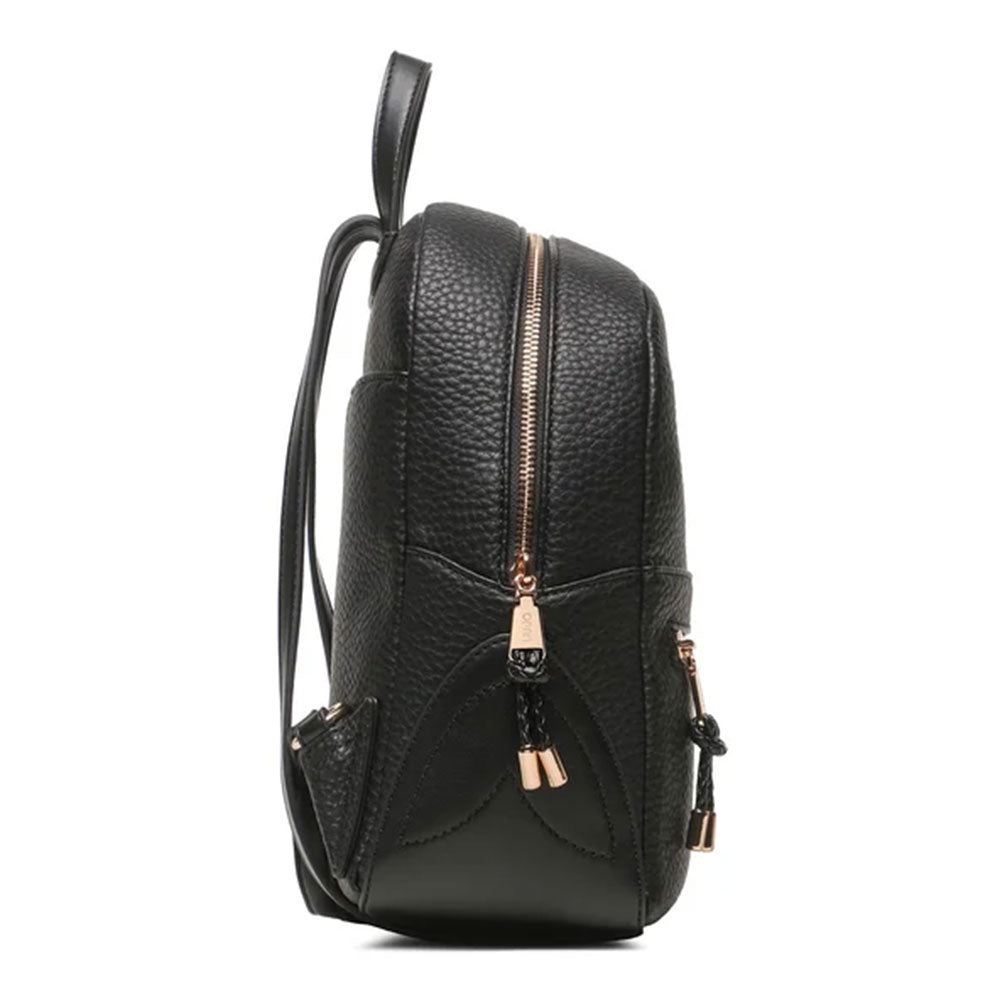 LIU JO Better Damen-Rucksack, umweltfreundlich, getrommelt, Schwarz, AF3161