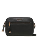 LIU JO Better umweltfreundliche Damen-Umhängetasche mit getrommeltem Effekt Schwarz AF3164