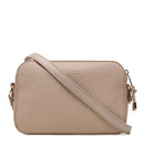 LIU JO Better Damen-Umhängetasche, umweltfreundlich, getrommelt, Taupe, AF3164