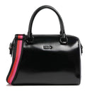 LIU JO Öko-nachhaltige Damenhandtasche mit Abriebeffekt Schwarz