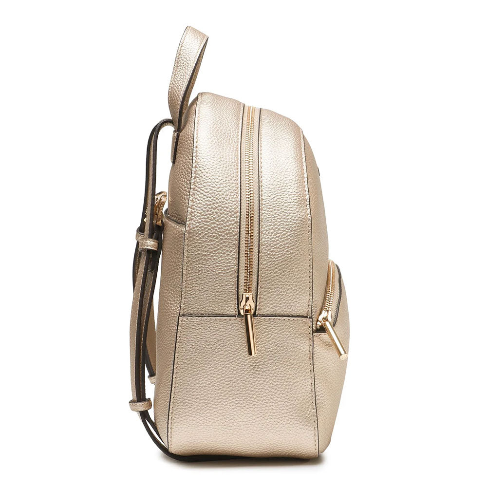 LIU JO Damenrucksack Tumbled Effect Light Gold AF3380