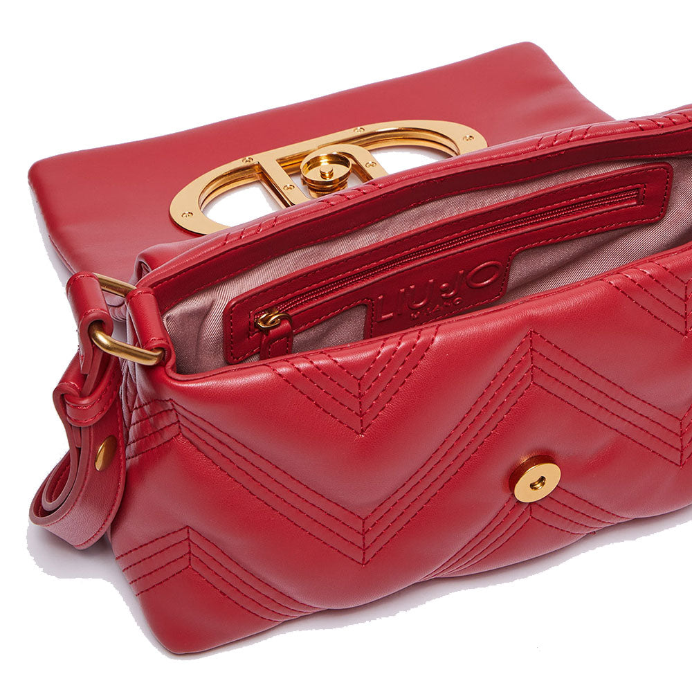 Laura Valle Borsa Michelle Donna A Spalla E Tracolla – Elegante E Capiente, 23x30x9 Cm, Tasca Frontale E Posteriore, Colori Nero, Oro, Beige