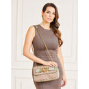 Borsa Donna a Tracolla GUESS linea Aileen colore Sage Green