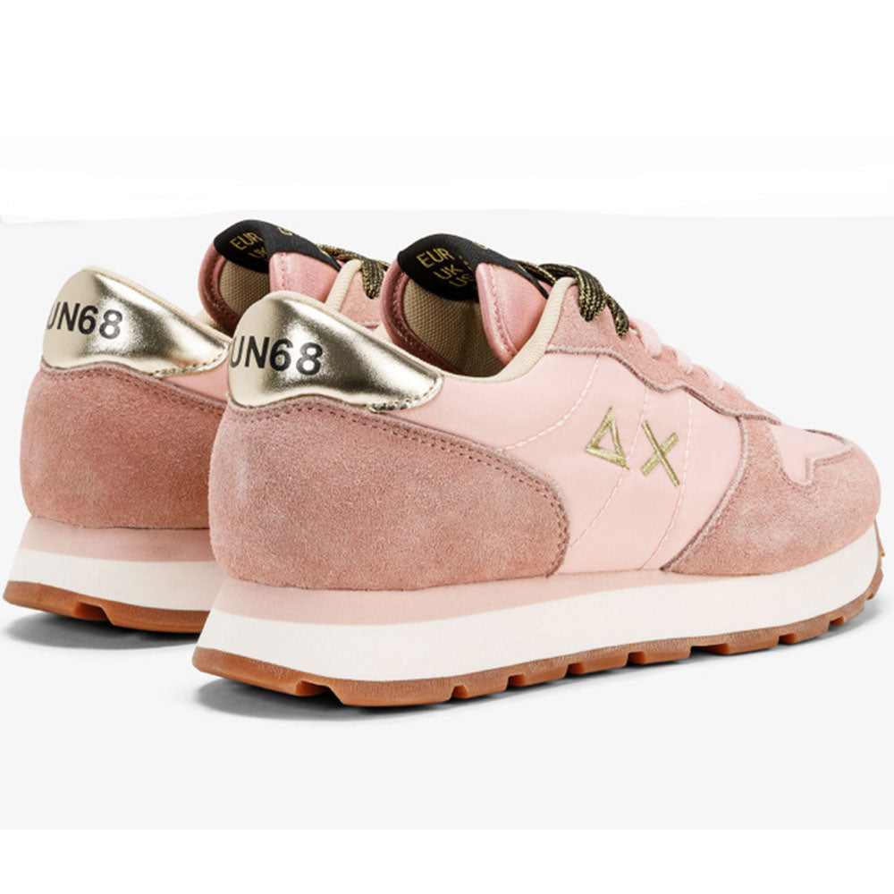 Scarpe Donna Sun68 Sneakers Ally Satin colore Rosa