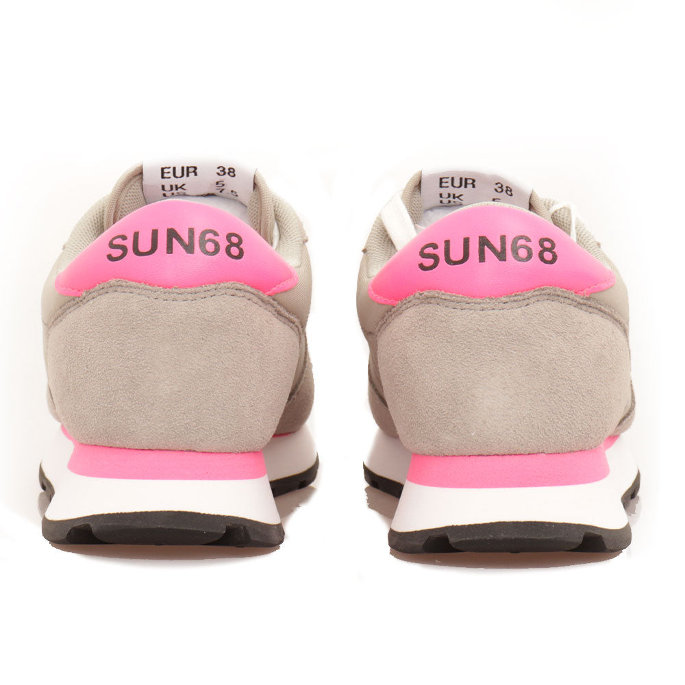 Scarpe Donna Sun68 Sneakers Ally Solid Nylon Grigio Chiaro