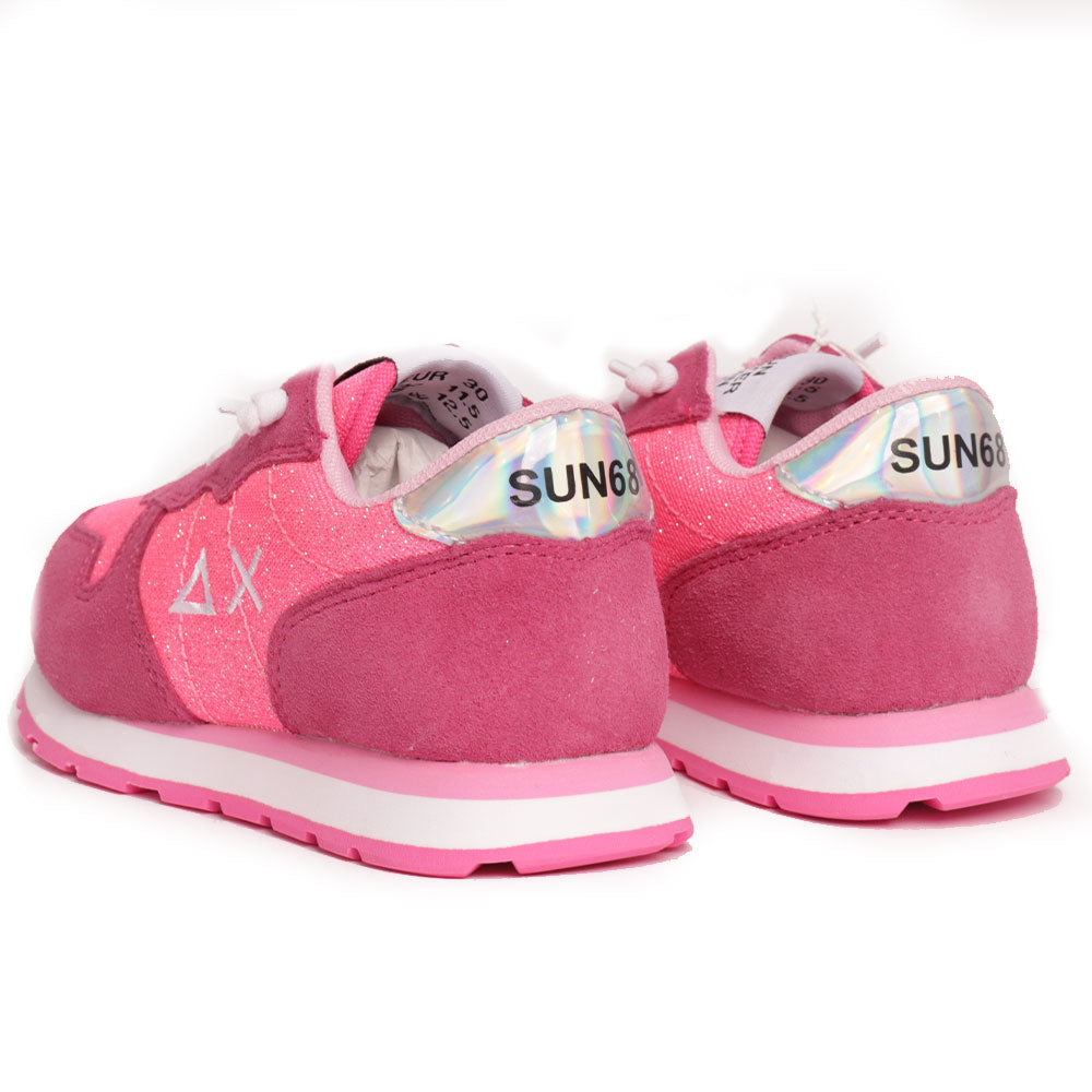 Scarpe Bambina SUN 68 Sneakers Girl's Ally Glitter Fuxia