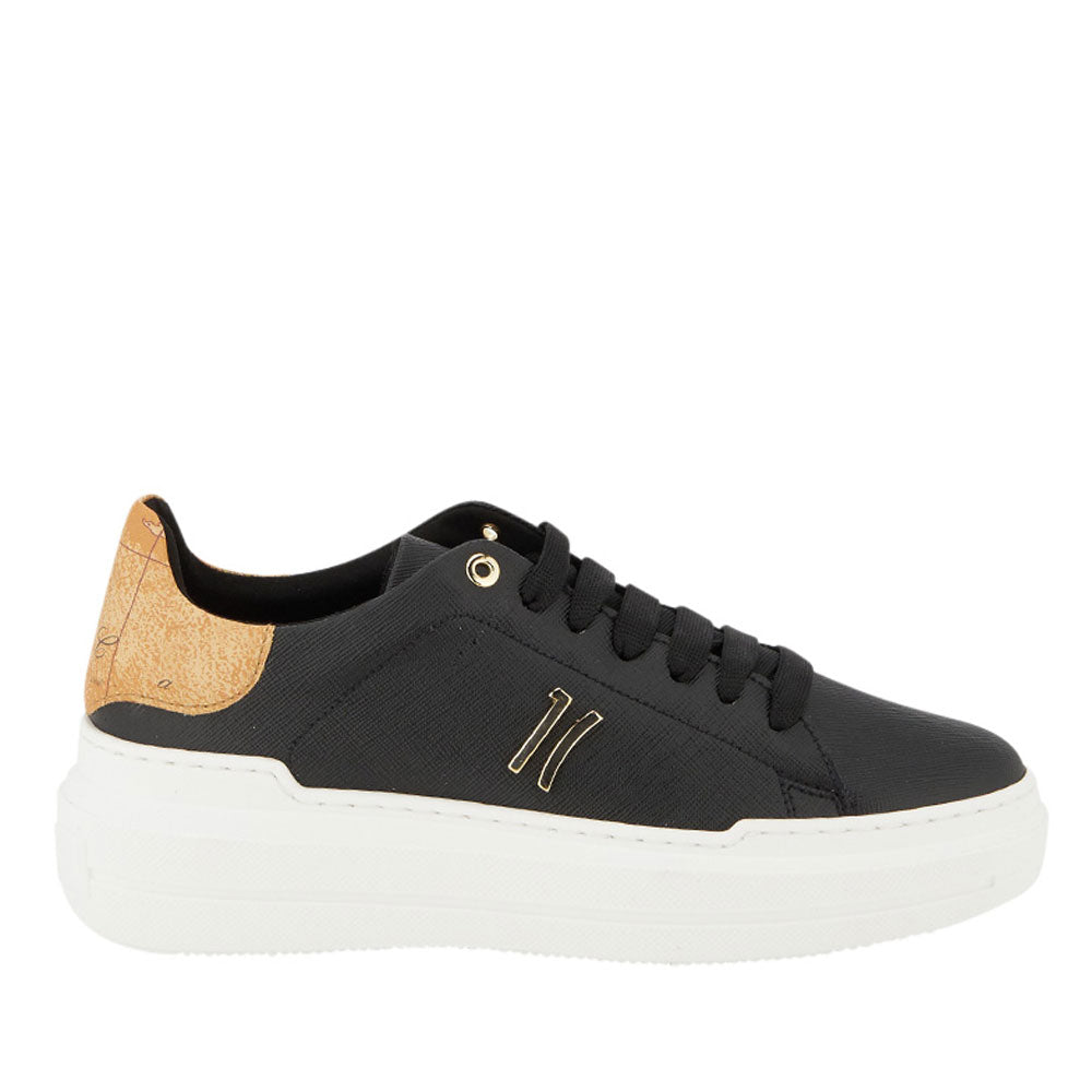 Scarpe Donna 1A Classe Alviero Martini Sneakers linea Precious City colore Nero 0143