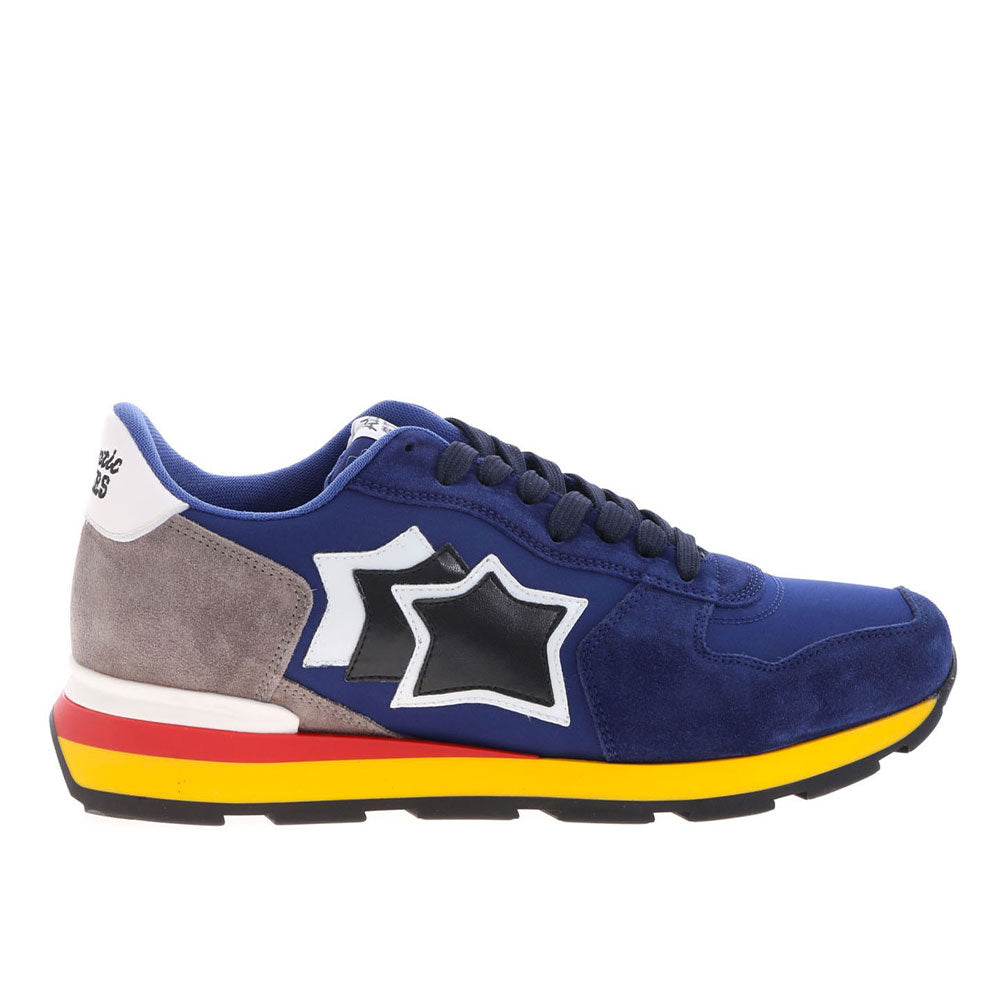 Scarpe Uomo ATLANTIC STARS Sneakers Linea Antares Colore Blu Scuro