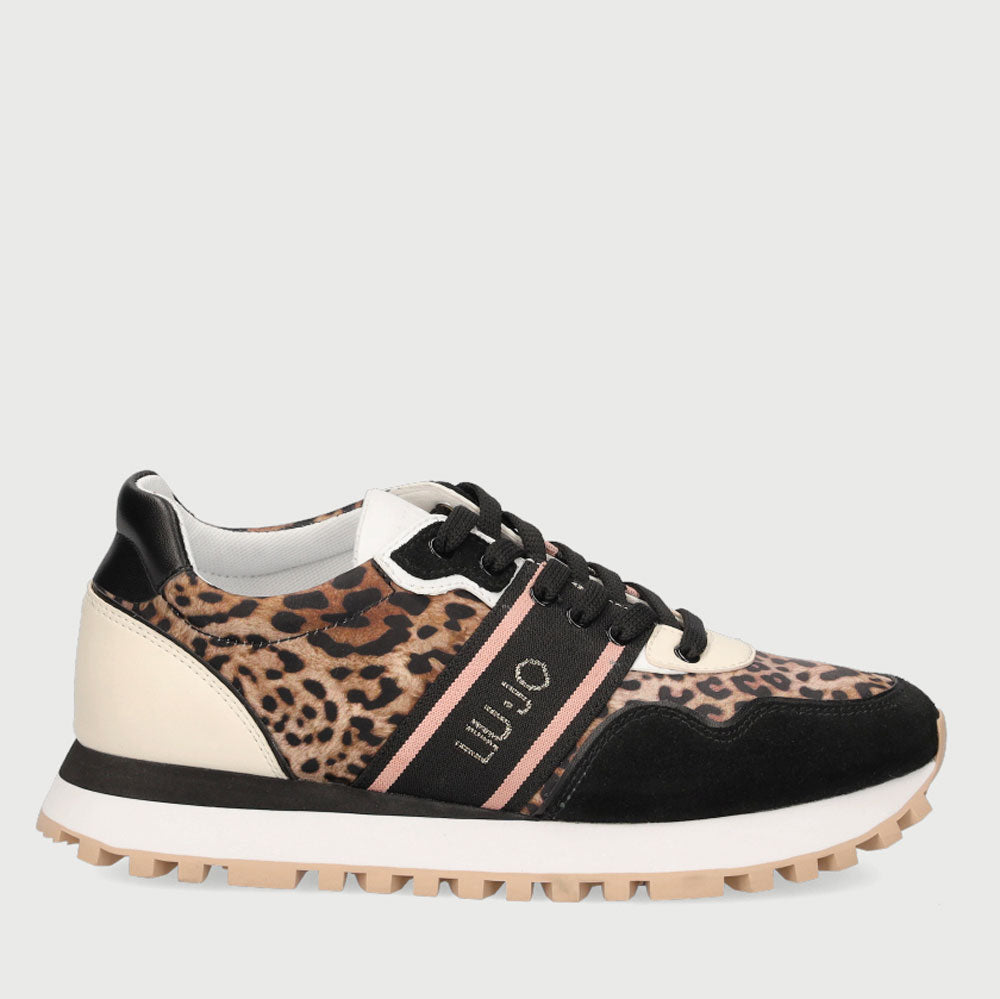 Scarpe Donna LIU JO Sneakers in Raso stampa Animalier