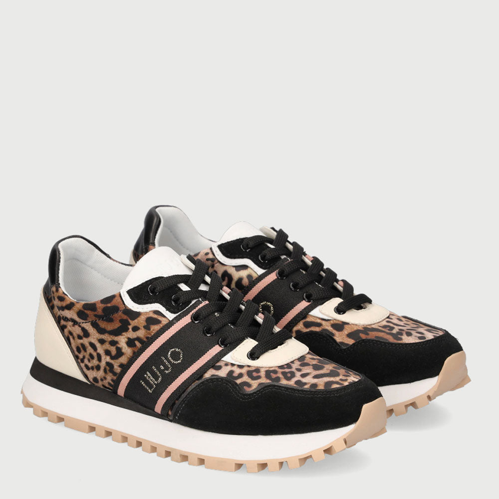 Scarpe Donna LIU JO Sneakers in Raso stampa Animalier