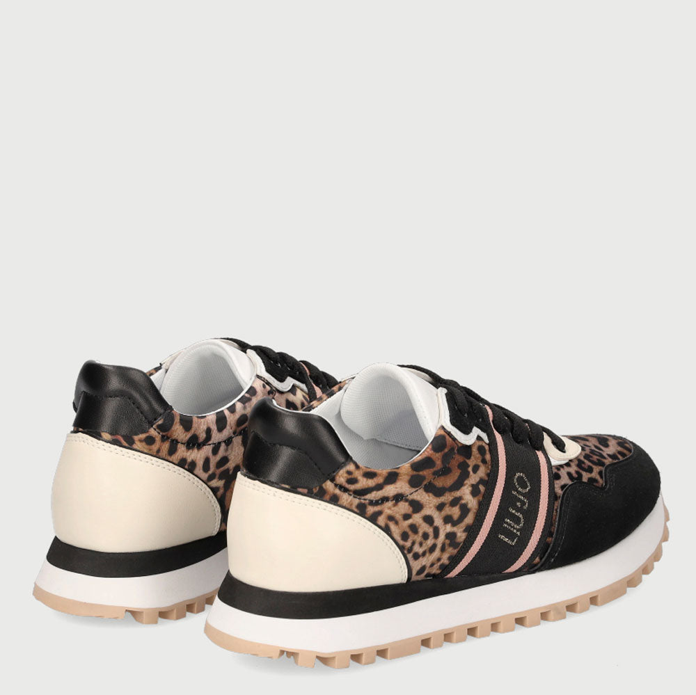 Scarpe Donna LIU JO Sneakers in Raso stampa Animalier