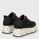 Scarpe Donna LIU JO Sneakers Maxi Platform in Suede con Micro Glitter Multicolor