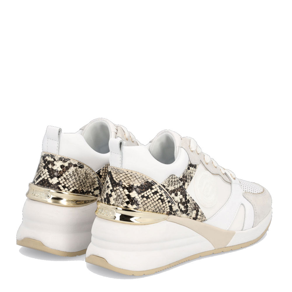 Zeppa Sandalo Moda Donna In Ecopelle Nera Con Fascia Incrociata E Lacci Alla Schiava Comodo Con Suola In Tinta Spago