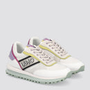 Scarpe Donna LIU JO Sneakers in Mesh e Lurex® colore Bianco